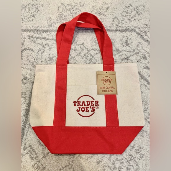 NWT Trader Joe’s Mini Canvas Bag (Set of 4) - Picture 8 of 8